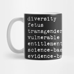 Banned Words Mug